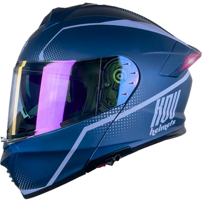 CASCO KOV THUNDER WAVES AZUL