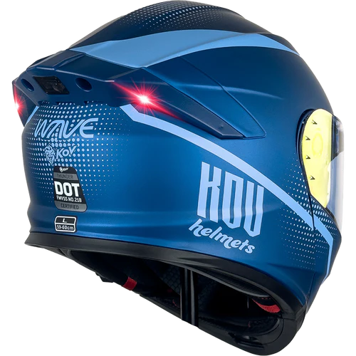 CASCO KOV THUNDER WAVES AZUL